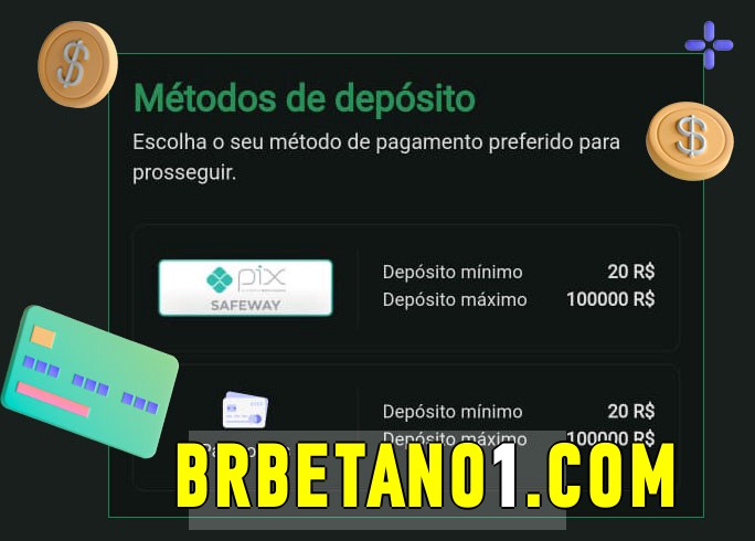 O cassino brbetano bet oferece uma grande variedade de métodos de pagamento